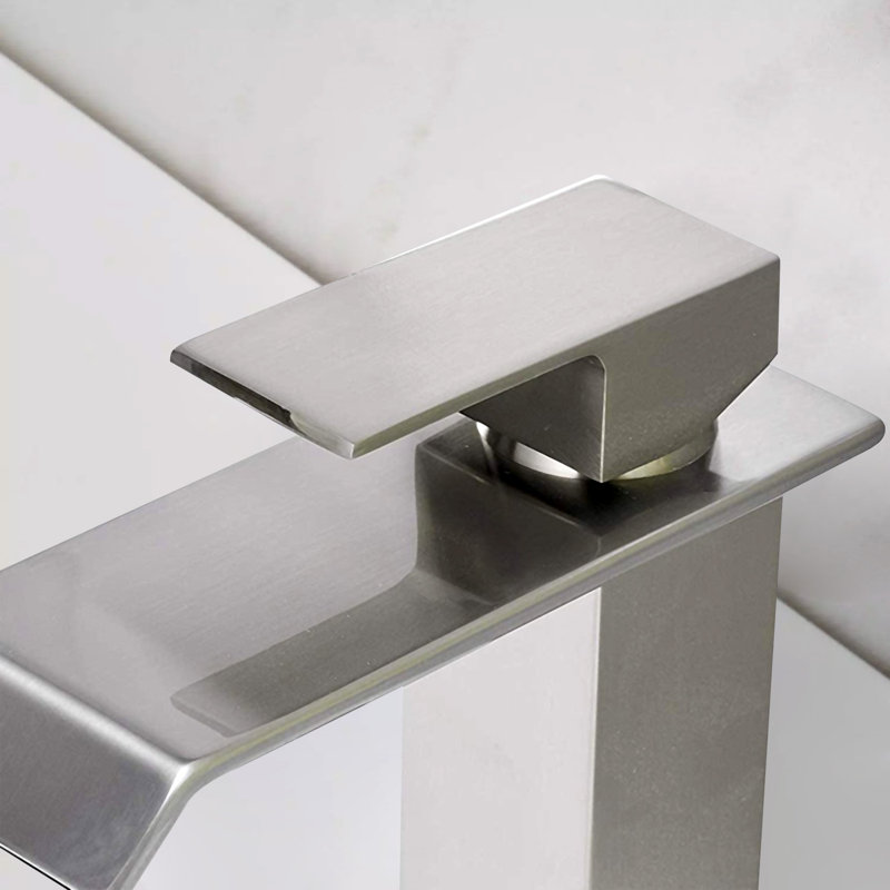 Bathroom Single Handle Faucets,bathroom Vanity Sink Faucet Modern With Pop-up Drain Set,bathroom Sink Drain With Overflow,stainless Steel