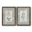 «Merry Little Christmas», ensemble de 2 reproductions d'art-54764337-54764751-54764342