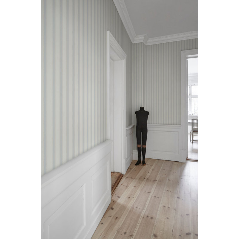 Arv Striped Wallpaper Roll by Studio Sandberg, Red