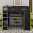 Full Size Wood Loft Bed With Desk,Wardrobe,Ample Storage Space And RGB LED Light-117530356
