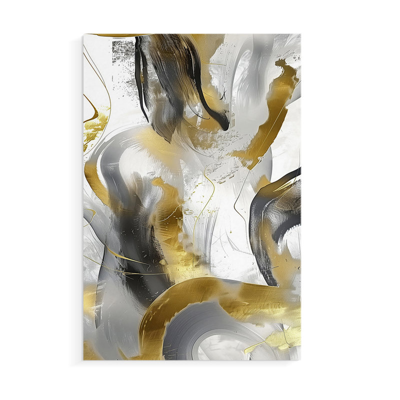 Série ABSTRACT cmxxxvii - Impression sur toile seulement - non encadrée, H 36 po x l 24 po