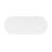 Bordeaux 130 " Extendable Oval Glass Top with Solid Wood Base Dining Table