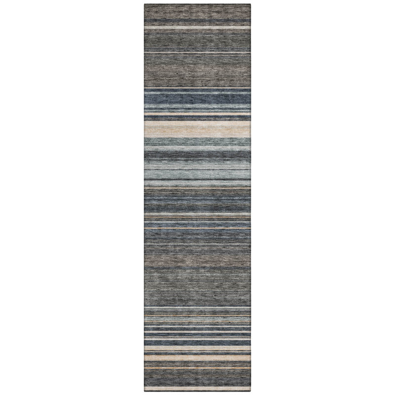 Chayden rug with non-slip backing, Tapis de couloir 2 pi 3 po x 7 pi 6 po