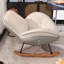 Chaise berçante large en forme d'arc-100813955