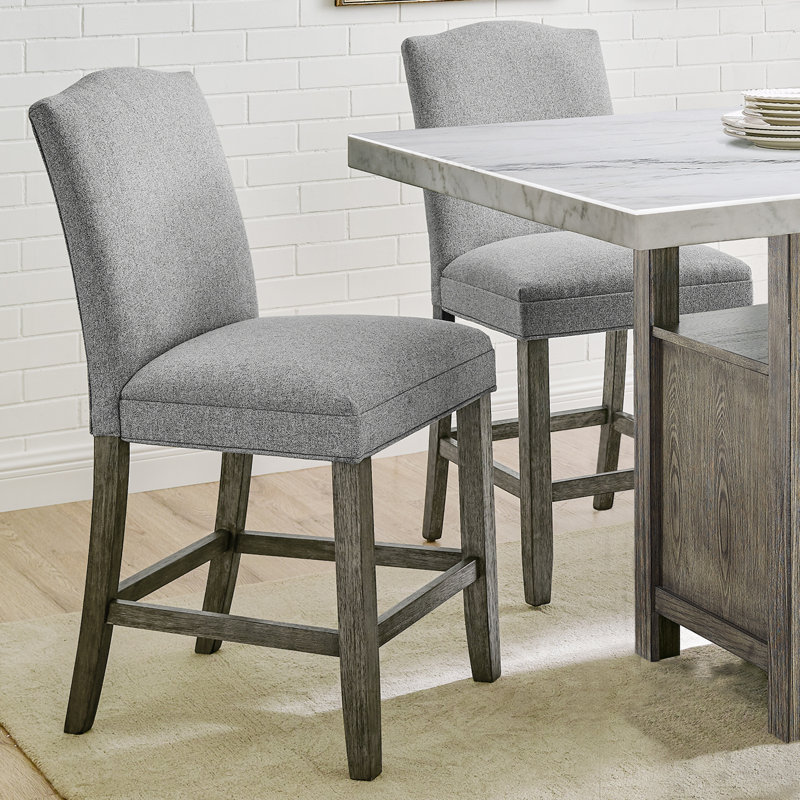 Hallowell Upholstered Counter Stool