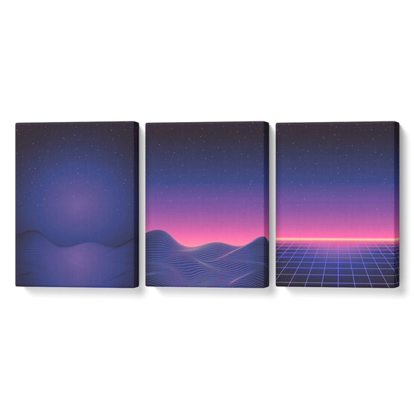 Ebern Designs 3 Piece Wrapped Canvas Print Set | Wayfair.co.uk
