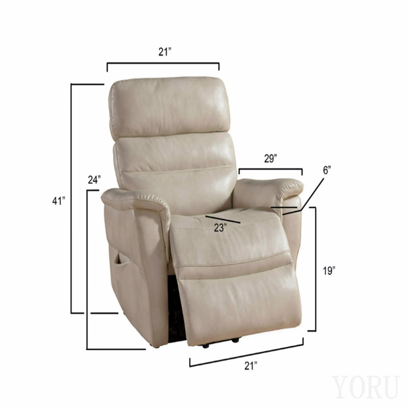Fauteuil inclinable électrique contemporain