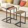 Borough Wharf 3 Piece Nest of Tables & Reviews | Wayfair.co.uk