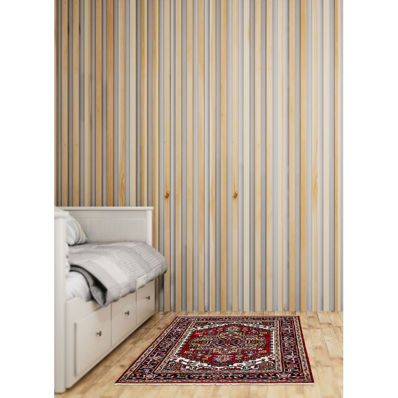 Tapis rouge Serapi Heritage 4 pi 0 po x 5 pi 11 po