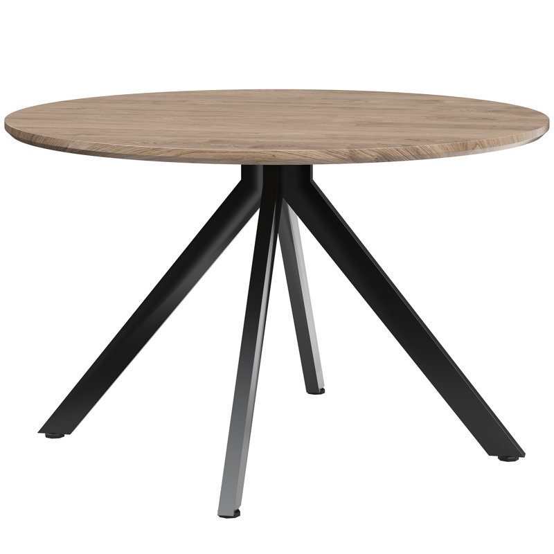 Solid Wood Round Dining Kitchen Table