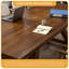 Table de conférence simple en bois massif brun-noisette-542509877