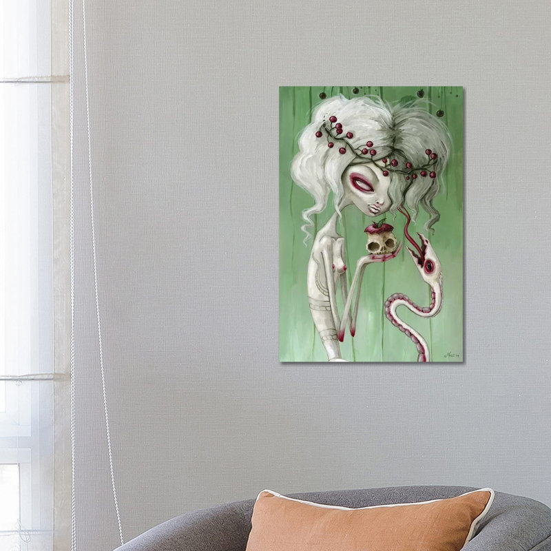 The Sweet Taste Of Death by Megan Majewski - Wrapped Canvas Print, 66.04 cm H x 45.72 cm W x 1.91 cm D