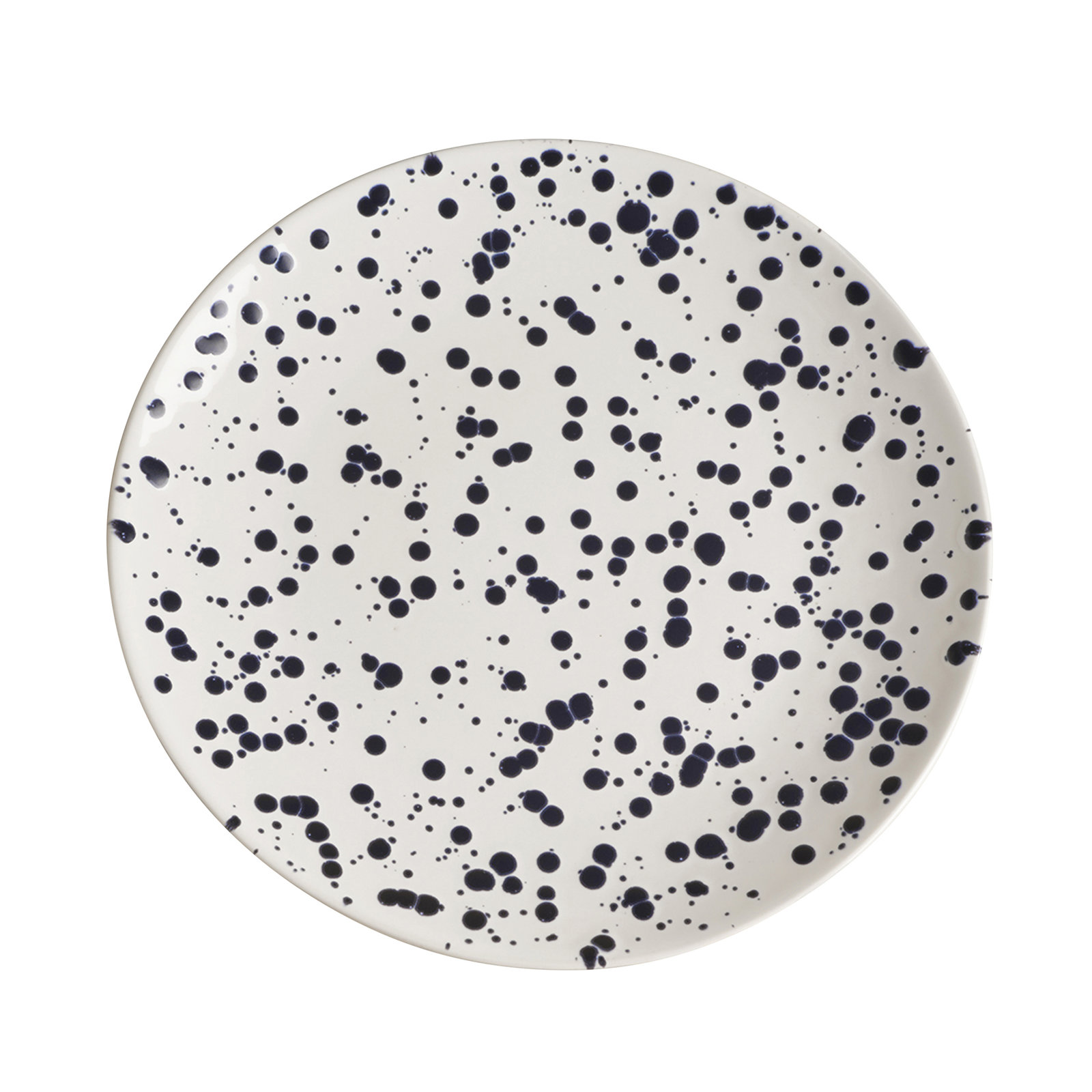 Year & Day Splatter Big Plates, Blue