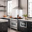 36" 400 CFM Convertible Wall Mount Range Hood in Brushed Stainless Steel