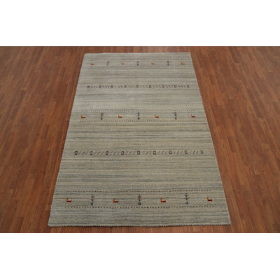Tribal Oriental Oriental Area Rug 5x8