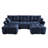 Chenille Modular Sectional Sofa