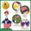 Tenue d'oie large Gaggleville Uncle Sam