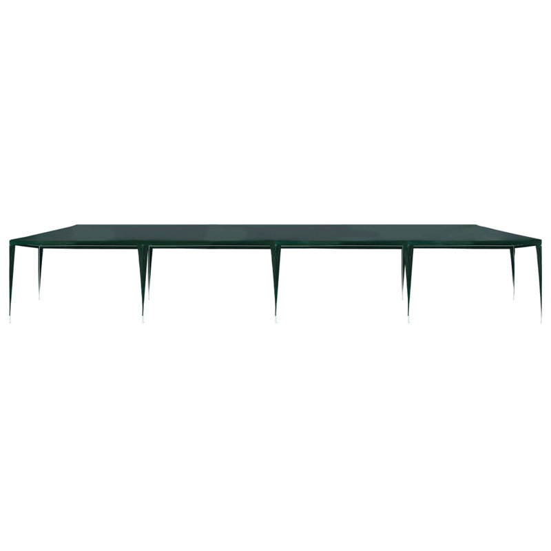 12m x 3m Steel Party Tent, Green
