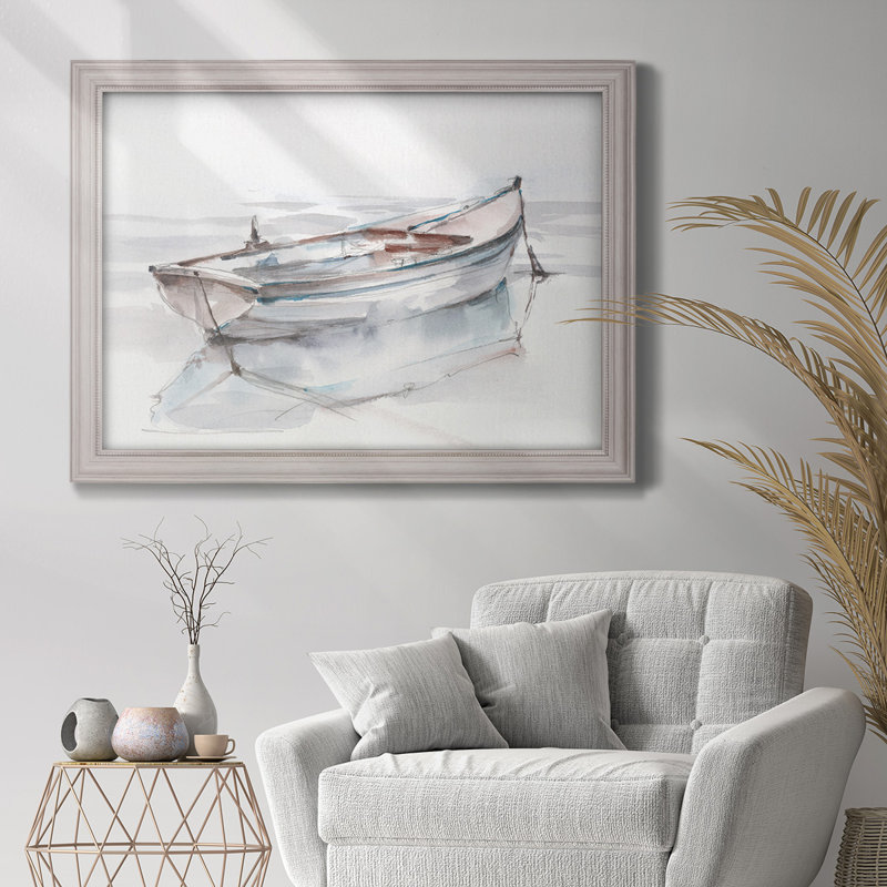 «Rolling Fog II», peinture sur toile encadrée, H 21 po x l 25 po x P 2,5 po
