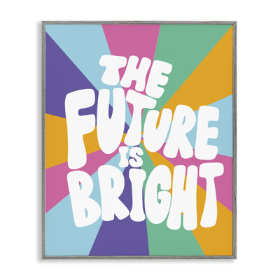 «Retro Futur Is Bright», art de la giclée encadrée par Taylor Shannon Designs