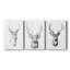 Young Buck S croquis I - Toile tendue avec châssis sur mesure - 3 pièces-609486808