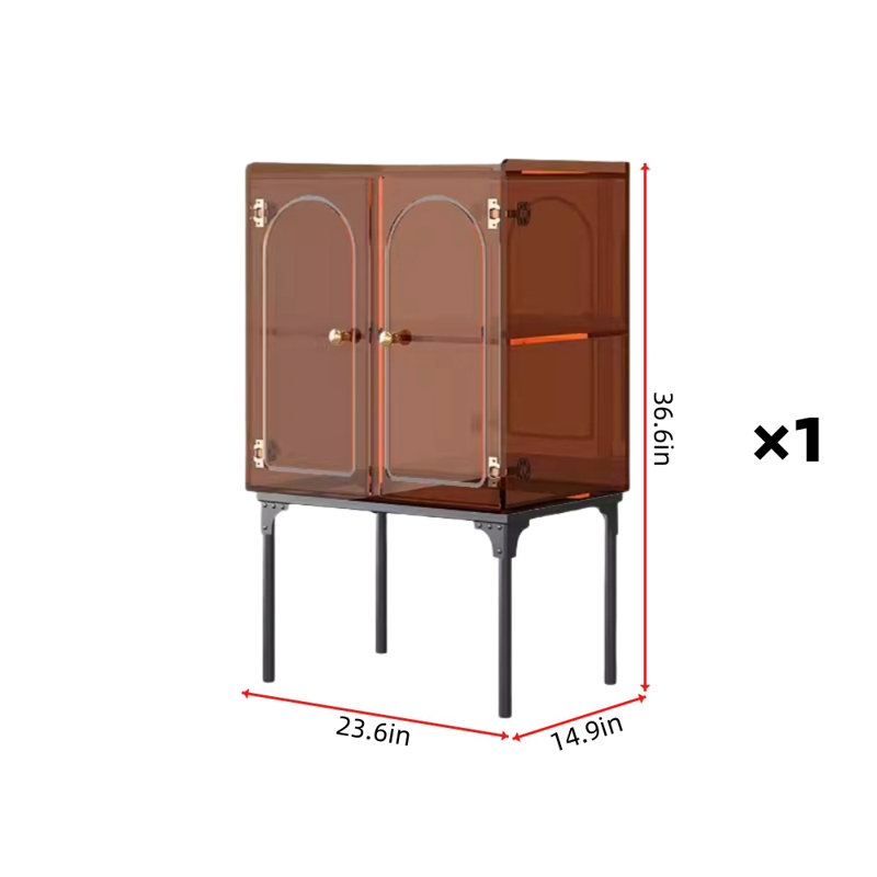 Armoire d'appoint luxueuse de style italien, Amber