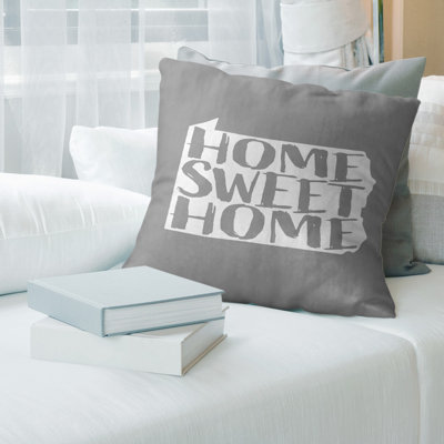 Housse de coussin en lin home