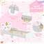 ZONEKIZ Toddler Bed Frame, Kids Bedroom Furniture, for Ages 3-6 Years
