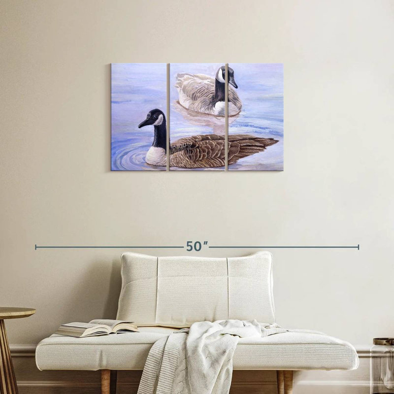 Geese, 20" H x 33" W