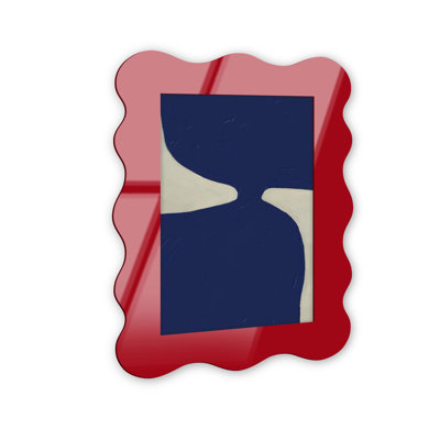 Simple Kiss Acrylic Wall Frame by NOTORIART