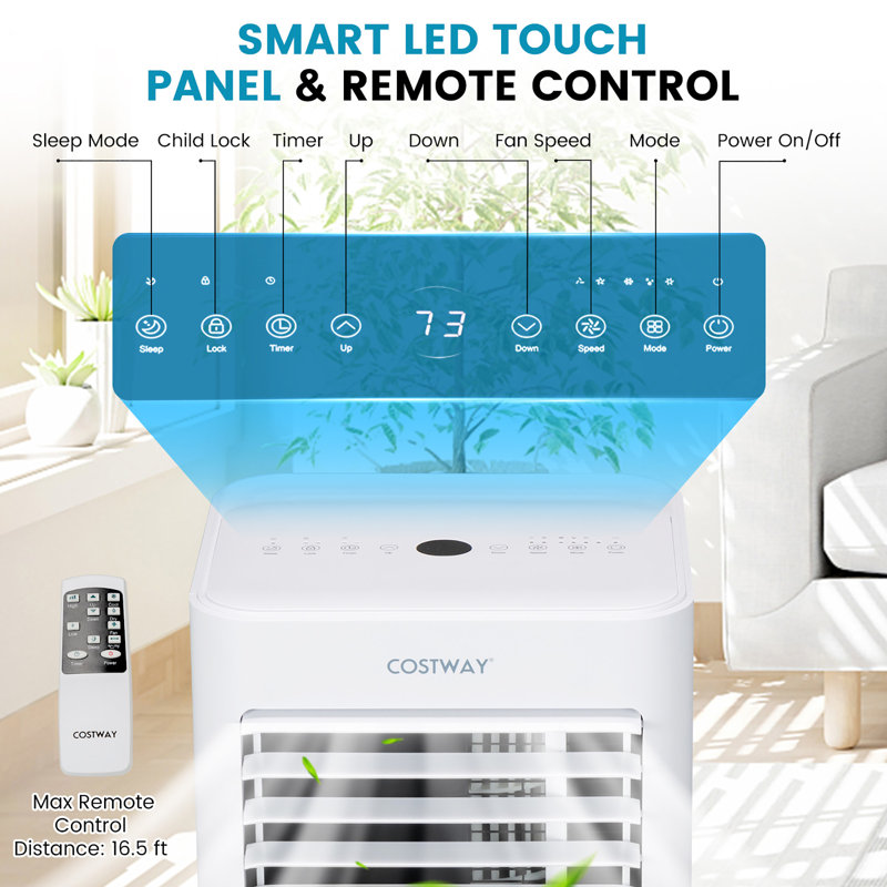 Climatiseur portatif 8 000 BTU