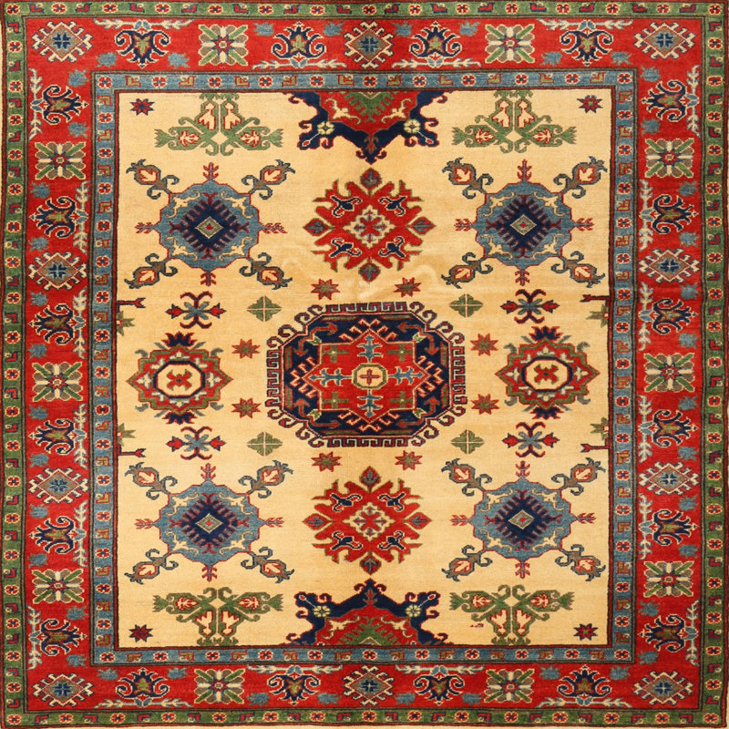 Southwestern Indoor Rug, Round 7'