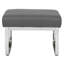 Jaymiah 23.5'' Wide Faux Leather Rectangular Ottoman-111346891