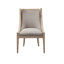 Chaise rembourrée Bedford avec garniture cloutée Elmcrest-87199720