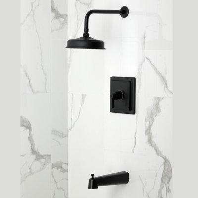 Kingston Brass Nuvofusion Single-Handle Pressure Balanced Tub And Shower Faucet