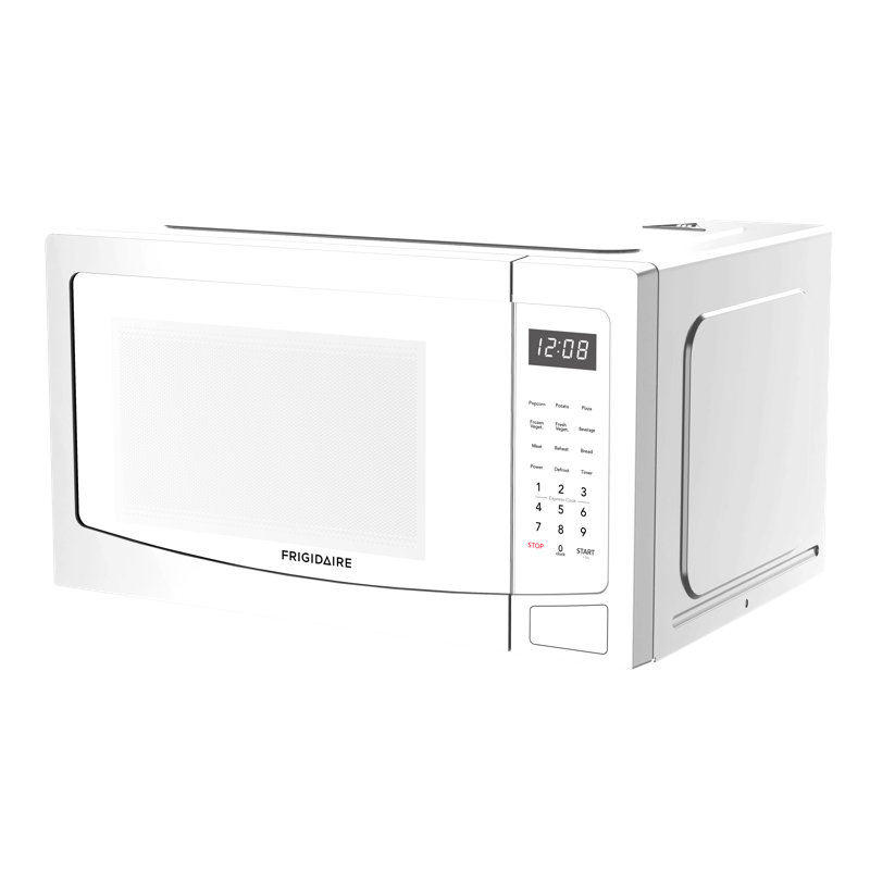 Frigidaire, 1.1 Cu. Ft. Countertop Microwave Oven, White, White