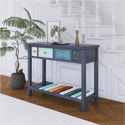 Hand-Carved 2-Doors Accent Cabinet - Traditional Craftsmanship and Functionality Combined