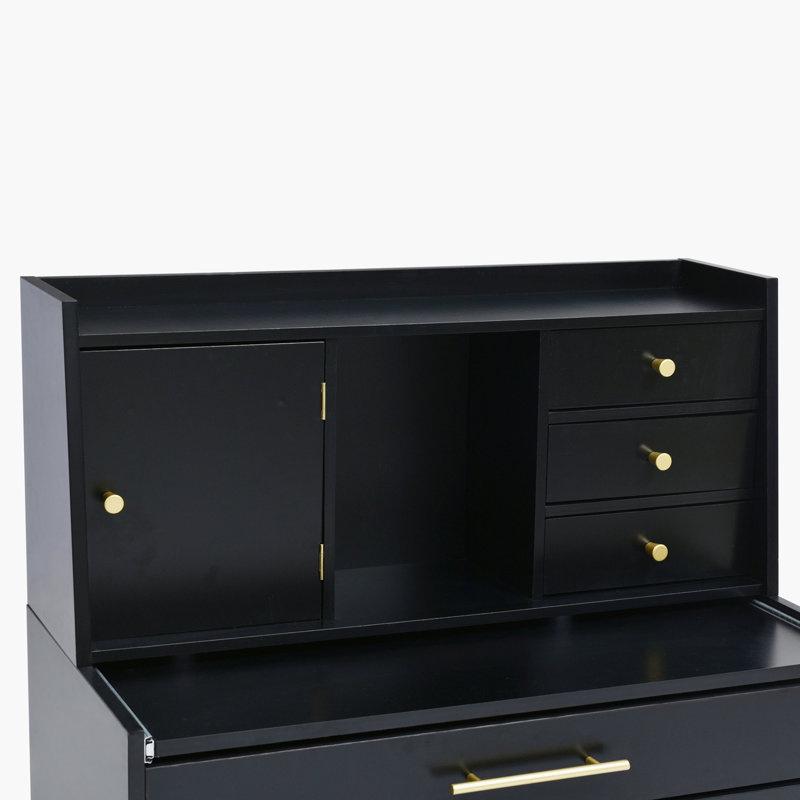Coiffeuse Palwinder, Noir