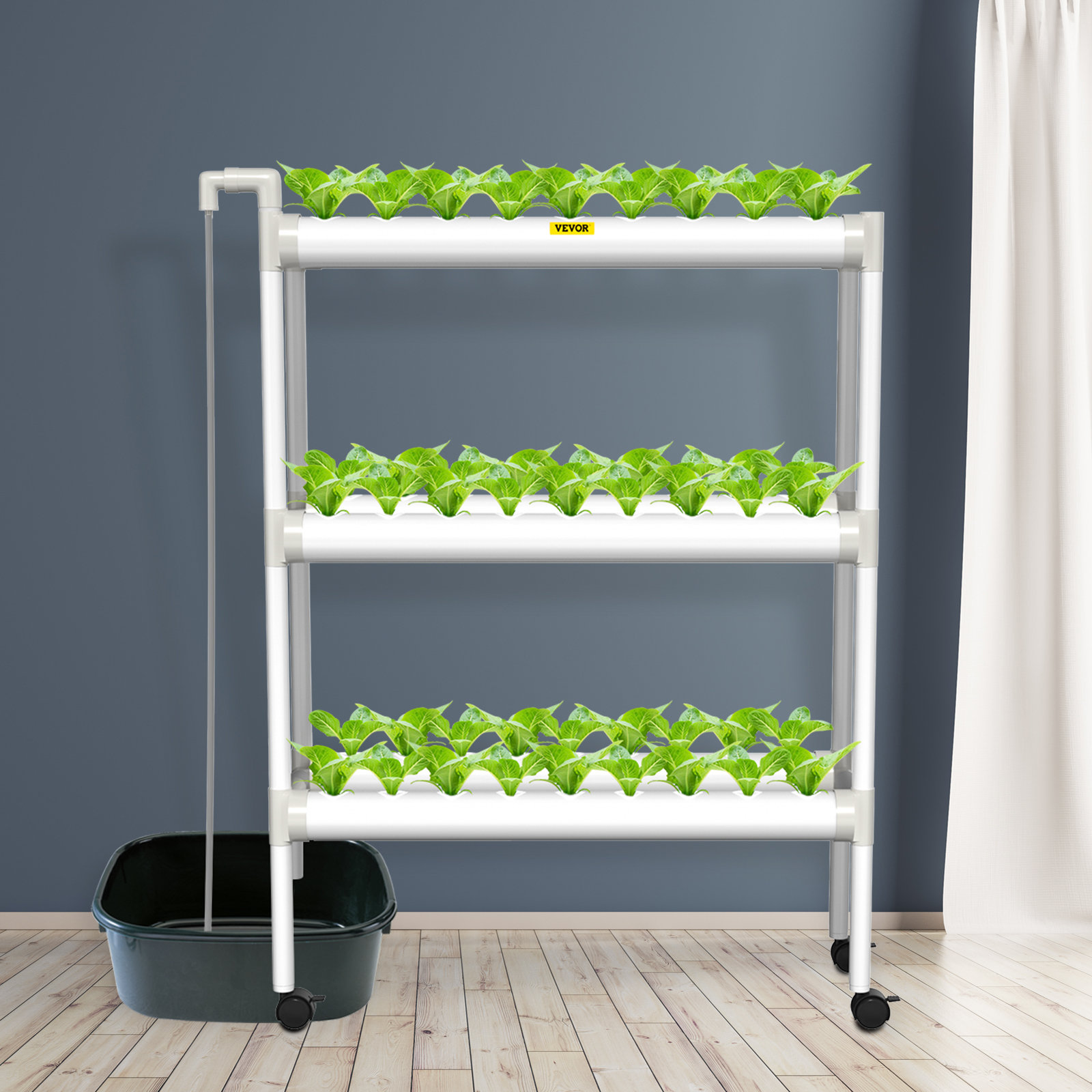 VEVOR 10 Watt Hydroponic Unit Fruits / Vegetables | Wayfair