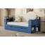 Lit de jour en bois avec bureau amovible, tiroirs de rangement et table d'appoint hydraulique-2116925616-2116925619