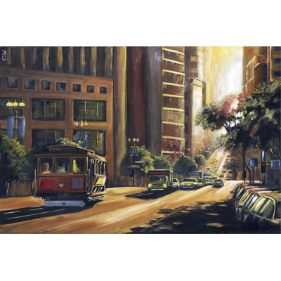 Ray Of Light by Mica - Wrapped Canvas Painting