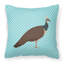 Coussin décoratif extérieur peahen paon check-48711147-23813322