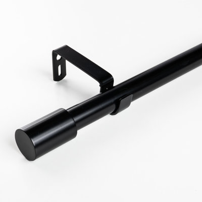 Salut Adjustable 1'' Single Curtain Rod