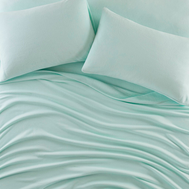 4 PCS Sheet Set Aqua, Full Sheet Set