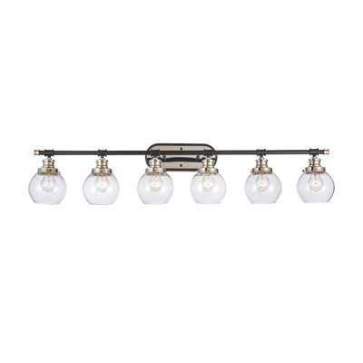 Arnecia 6 - Light Dimmable Vanity Light