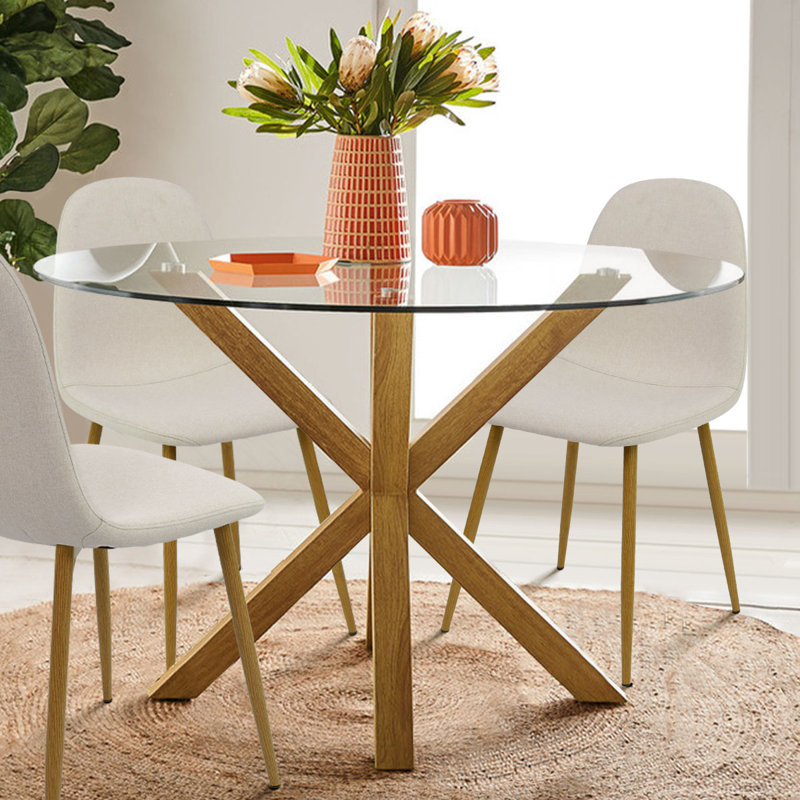 Table de salle à manger 39,4 po, Naturel