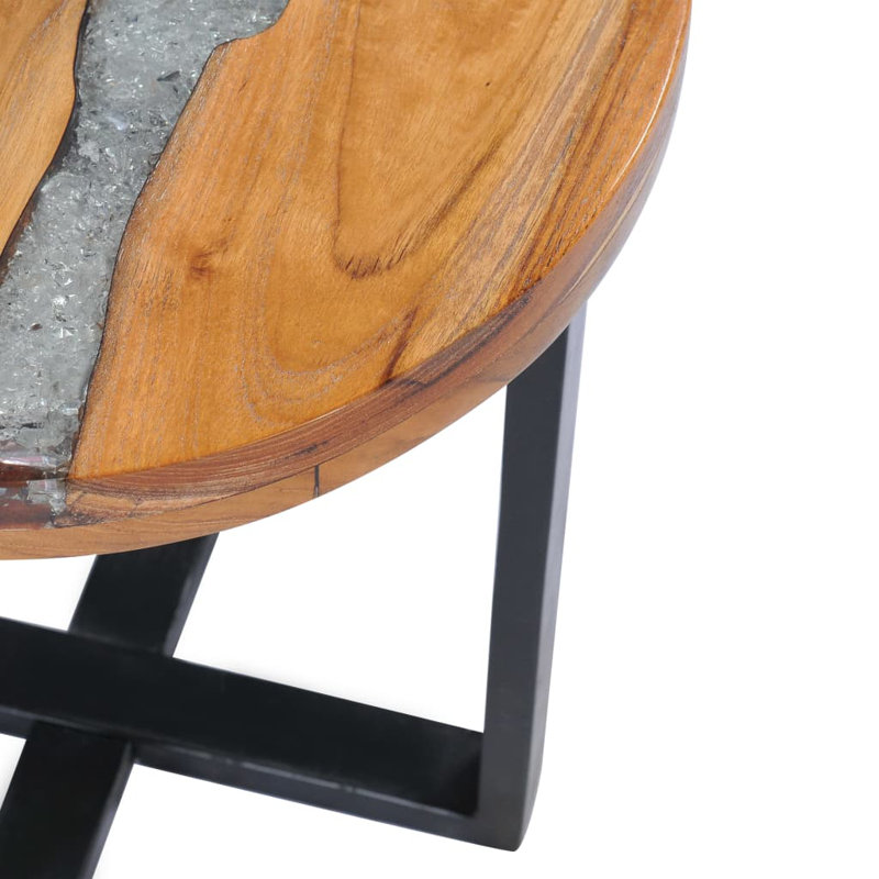 Alida Solid Wood Trestle Coffee Table
