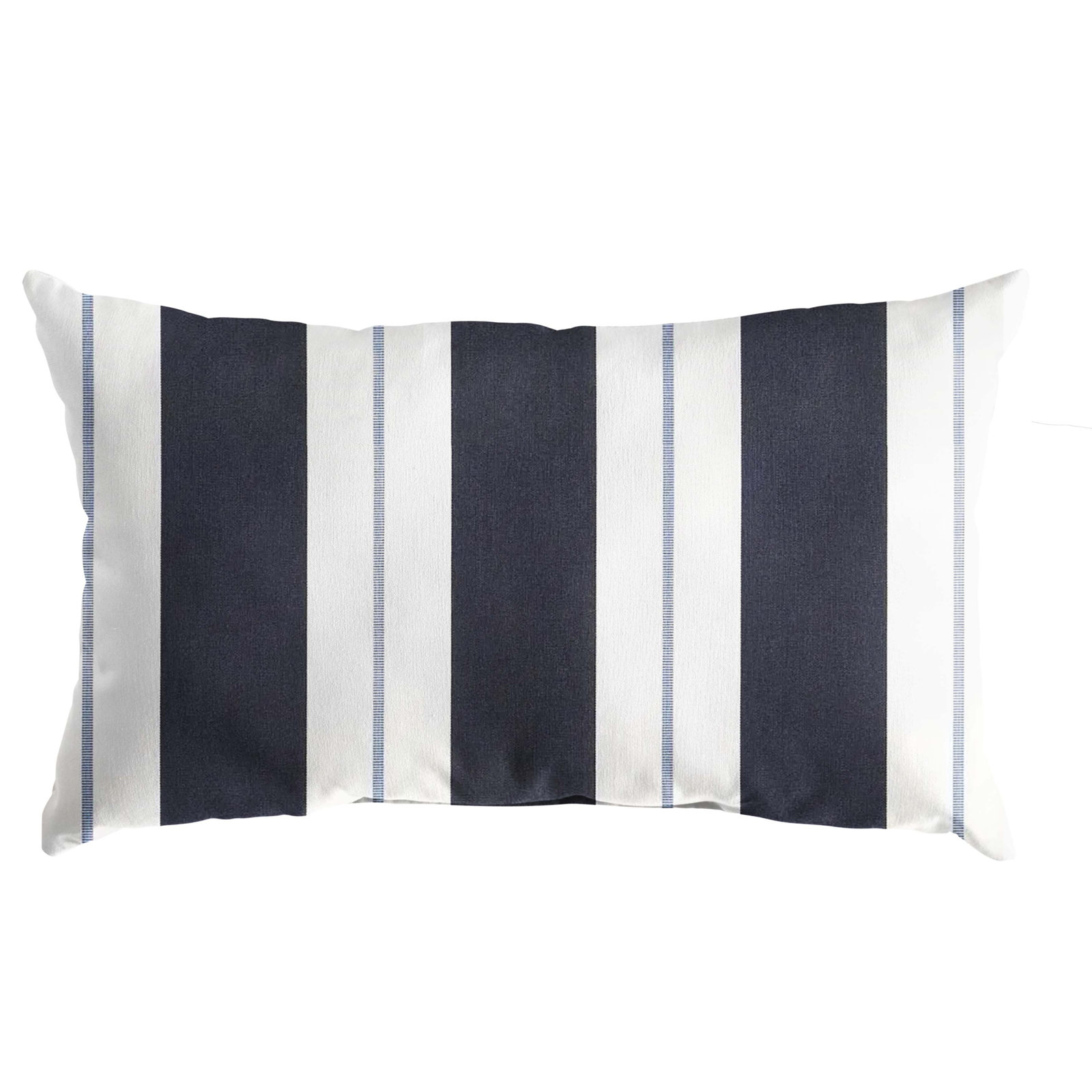 Ansen Throw Pillow, 12" x 24", Blue