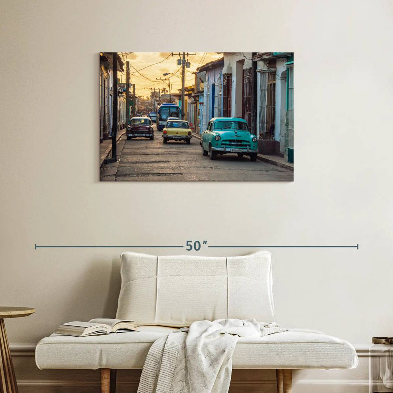 Mehar Cuban Street Cars, H 24 po x l 36 po