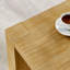 Table basse rectangulaire à 2 niveaux en MDF Modern Design